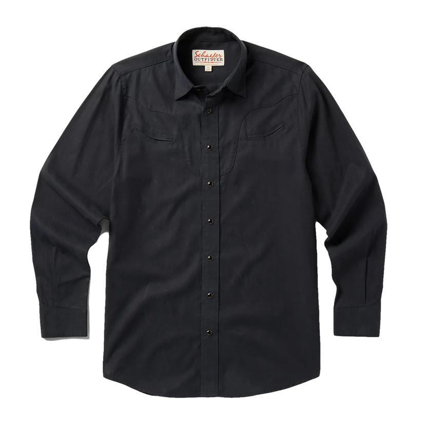  Schaeffer Outfitters Jesse Western Pitch Wash Long Sleeve Men's Shirt