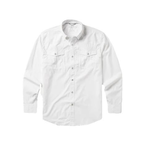 Schaeffer Outfitters RangeTek Western Guide White Snap Men's Shirt