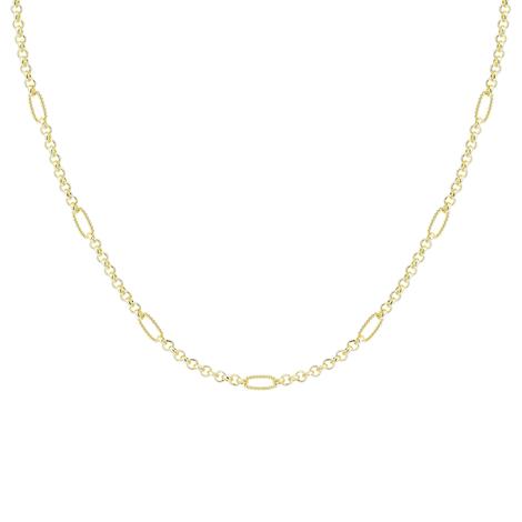 Natalie Wood Gold Eclipse Chain Layering Necklace