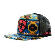 Ariat Mulitcolor Youth South West Round Patch Cap