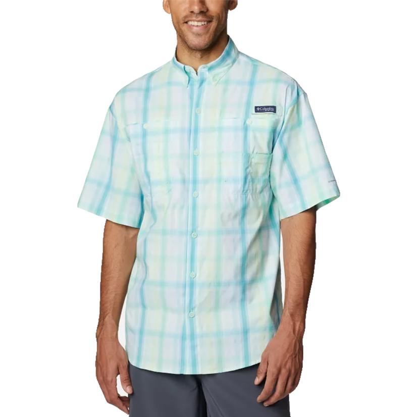  Columbia Super Tamiami Short Sleeve Key West Blurch Men's Shirt