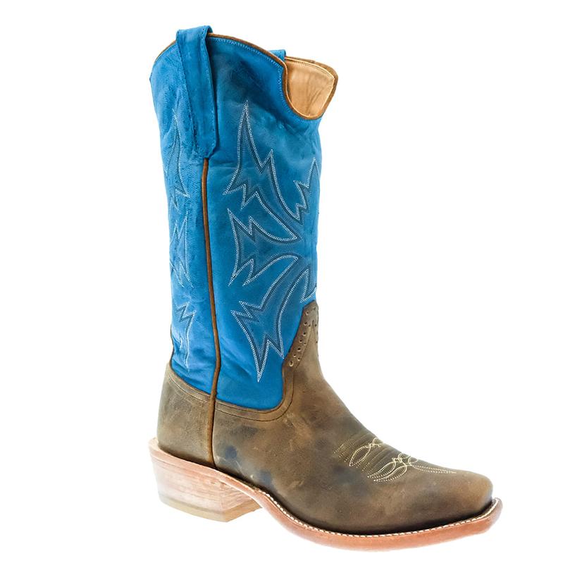 Tan Danube Mad Dog Cowboy Men's Boots by Rios Of Mercedes