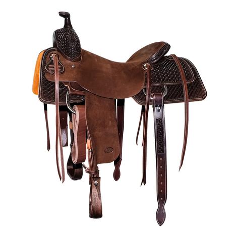 STT Half Chocolate Roughout Half Axe Tool Ranch Cutter Saddle