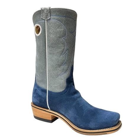 Horse Power High Noon Blue Roughout Men's Boots