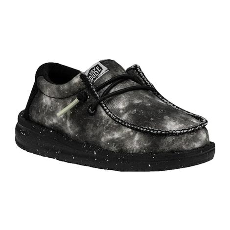Hey Dude Wally Multicolored Galaxy Toddler's Shoes