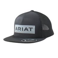 Ariat Black Reflective Logo Meshback Cap