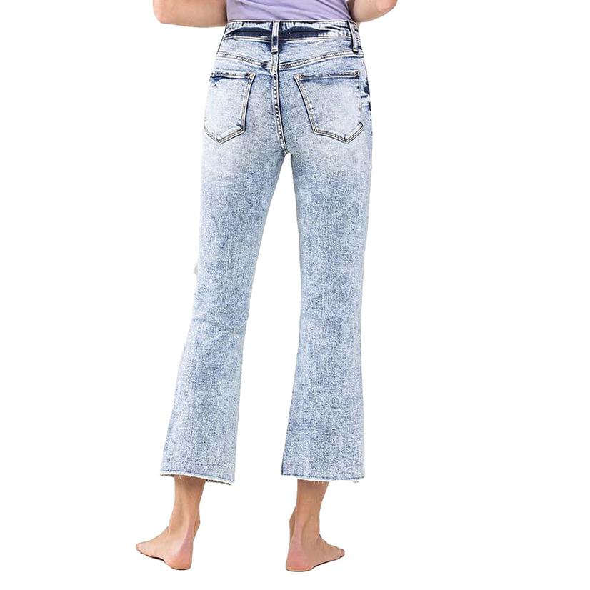  Vervet High Rise Cropped Women's Flare Jean