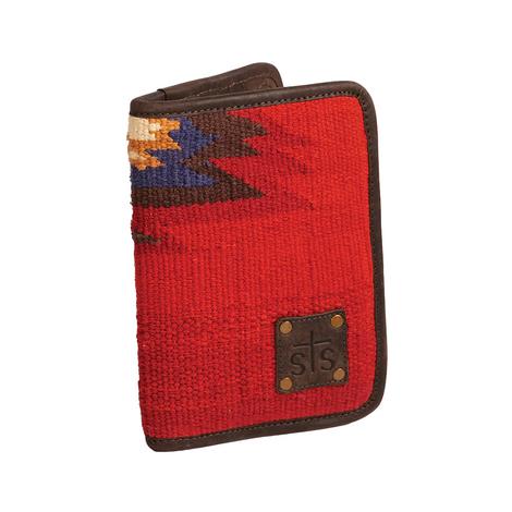 STS Ranchwear Crimson Sun Ladies Magnetic Wallet