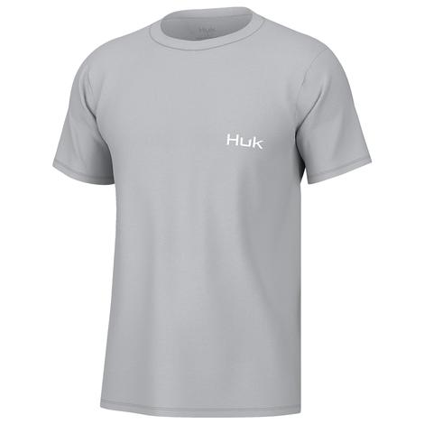 Huk KC FLy Flag Harbor Mist Short Sleeve Men's T-Shirt