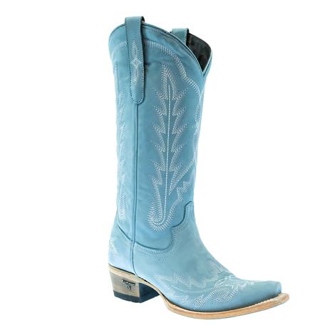 Lane Boot Co. Lexington Powder Blue Women's Boots
