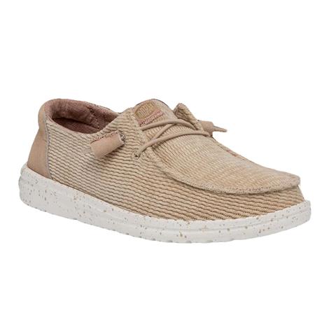 Hey Dude Wendy Wave Taupe Women's Shoe