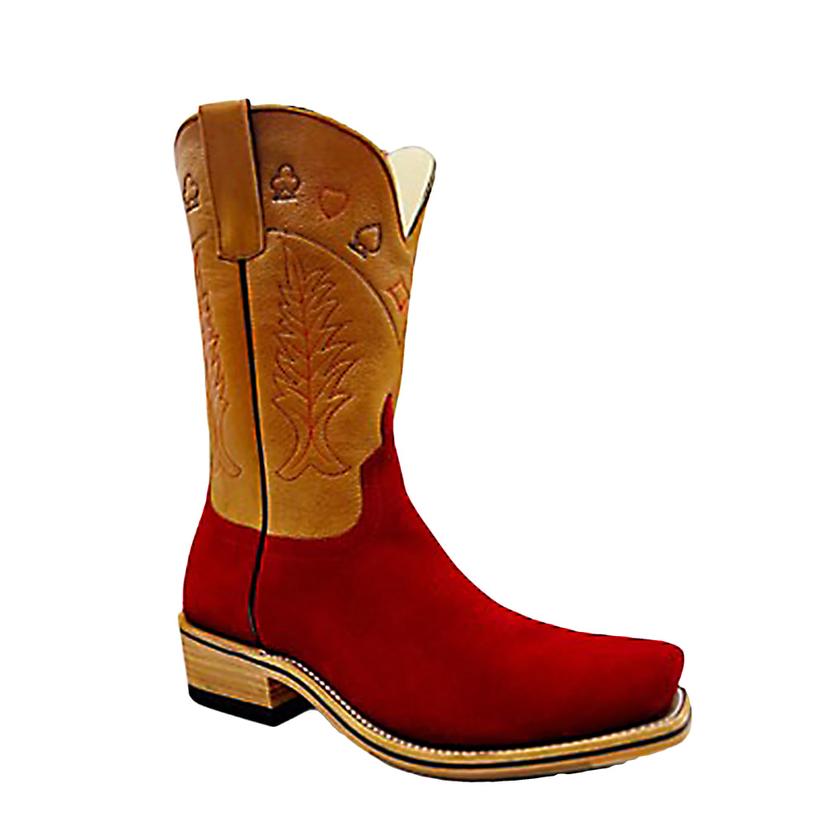  Horsepower High Noon Red Roughout Men's Boots