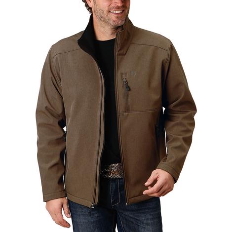 Roper Brown Tech Series Softshell Men's Jacket