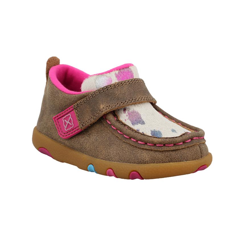  Twisted X Infant Girl's Driving Moc