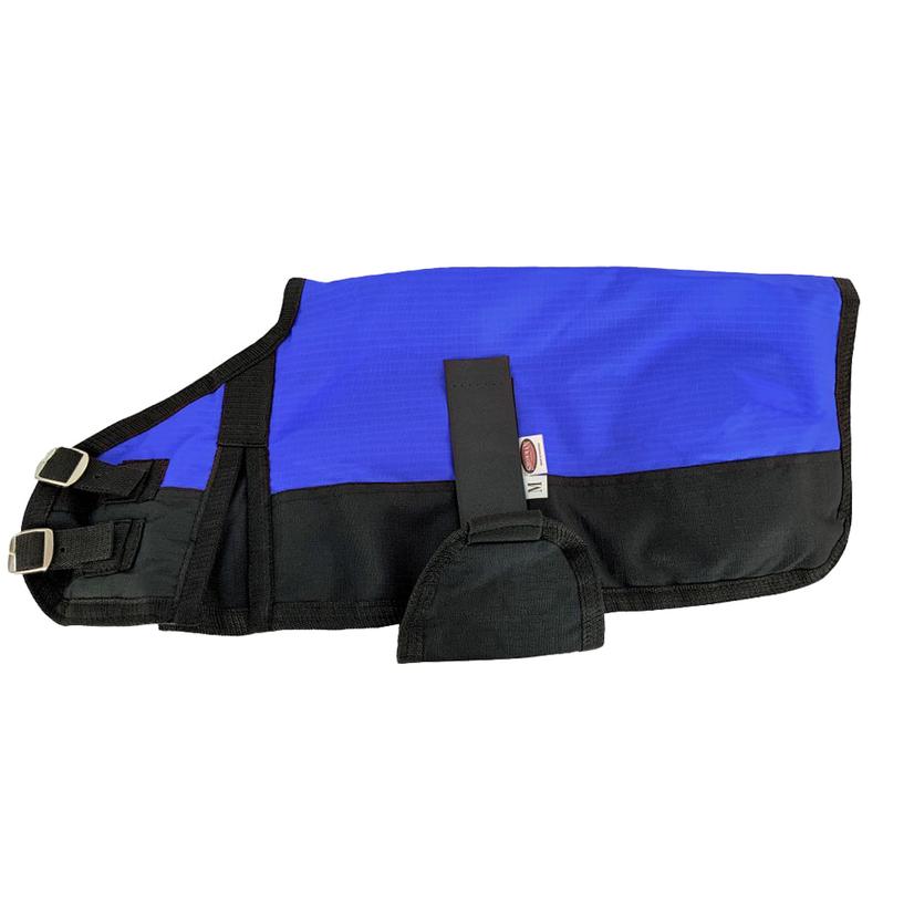 South Texas Tack Waterproof Dog Blanket- Extra Large BLUE