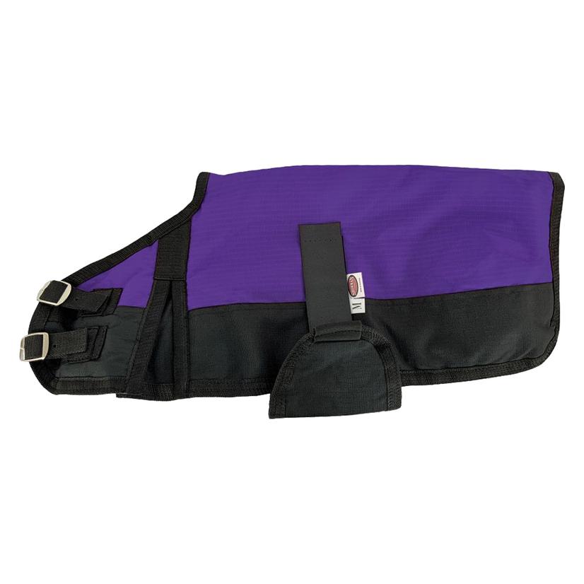 South Texas Tack Waterproof Dog Blanket-Extra Small PURPLE