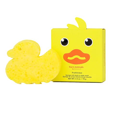 Spongelle Farm Animal Collection Danny Duck Bath Sponge