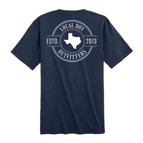 Local Boy Outfitters Navy Texas Men's Tee
