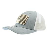 STT Bar Nothing Flag Patch Grey with White Meshback Cap