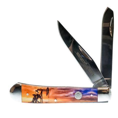 Folding Skinner/Nut Cutter in Elk Horn – Arkansas Knife Shop