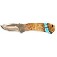 Whiskey Bent Knives Turquoise River Mini Skinner Knife