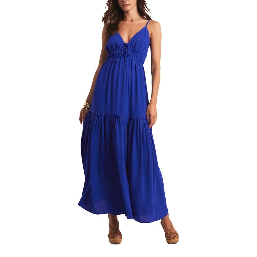 Z Supply Blue Lisbon Maxi Women's Dress