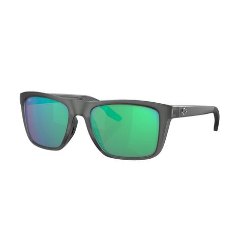 Costa Mainsail Grey Crystal with Green Mirror 580G Lens Sunglasses