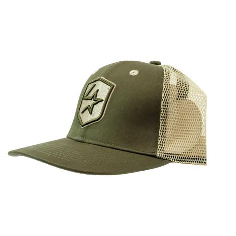Lone Star Rope Company Olive And Tan Trucker Cap
