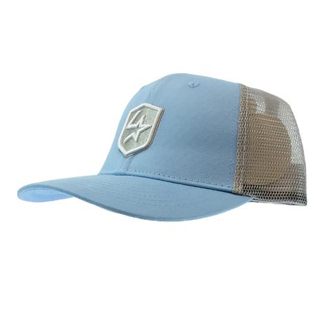 Lone Star Rope Company Blue And Grey Trucker Cap
