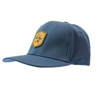 Lone Star Rope Company Leather Shield Blue Cap