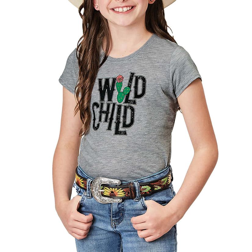  Roper Graphic Wild Child Short Sleeve Girl's T- Shirt