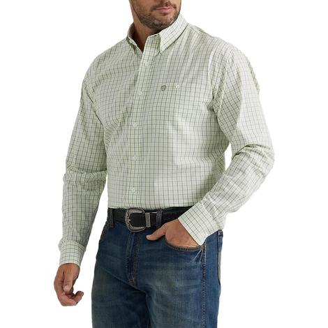 Wrangler Men's Breen George Strait Collection Long Sleeve Shirt