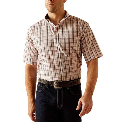 Ariat Wrinkle Free Casual Series Men's Short Sleeve Shirt