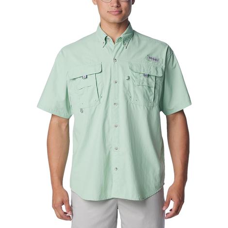 Columbia New Mint Bahama II Short Sleeve Men's Shirt
