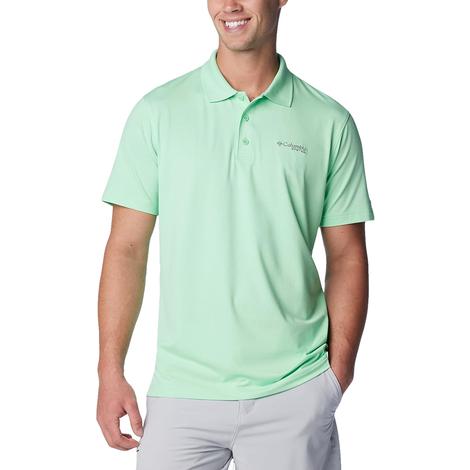Columbia Low Drag Offshore Mint Short Sleeve Men's Polo