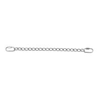Stainless Steel Curb Chain with Snap Hooks
