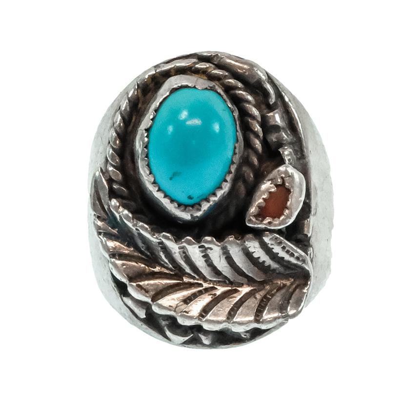  South Texas Tack Vintage Navajo Sterling Silver Men's Ring