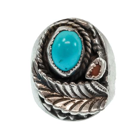 South Texas Tack Vintage Navajo Sterling Silver Men's Ring