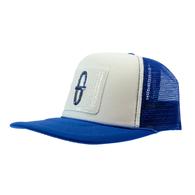 STT Bar Nothing Sequin Patch Royal and White Meshback Cap