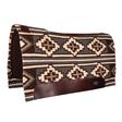 Professional Choice Fuse Navajo Blanket Top Saddle Pad 33 x 38 x .75 CHARCOAL/CHOCOLATE