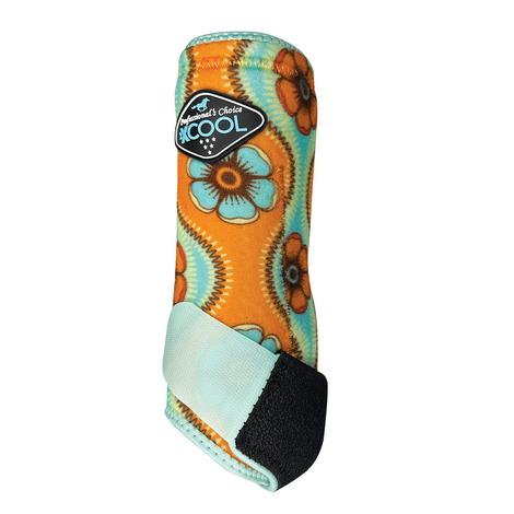 Professional Choice 2X Cool Sport Front Boots - 2 Pack In Flower Print