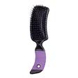 American Heritage Equine Curved Handle Mane and Tail Brush PURPLE