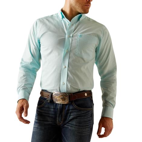 Ariat Wrinkle Free Casual Series Men's Long Sleeve Button-Down Shirt