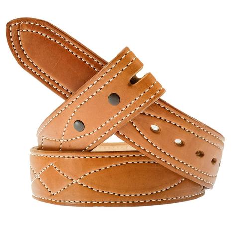 South Texas Tack Custom Saddlestich Leather Belt - XL