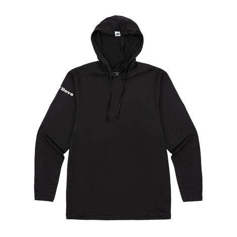 Two Dove Men's Scout Performance Black Hoodie