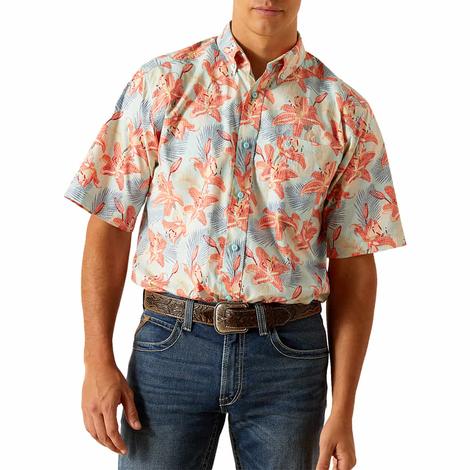 Ariat Casual Series Kolr Men's Short Sleeve Button-Down Shirt