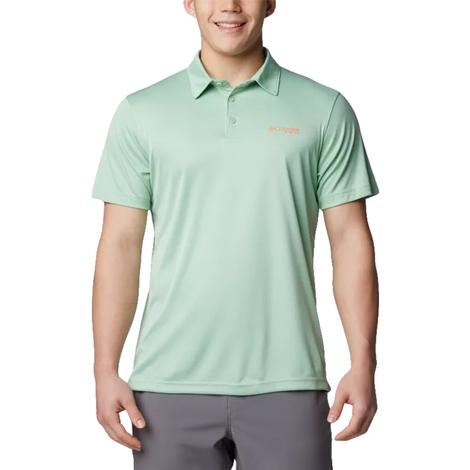 Columbia New Mint Heather Terminal Tackle Men's Polo