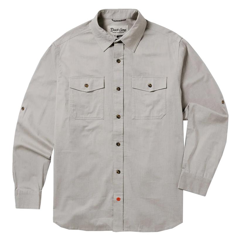  Duck Camp Outfitter Long Sleeve Sagebrush Men's Shirt