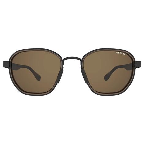 Bex Sable Matte Black/Brown Sunglasses 