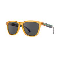 Shwood Pendleton Collection Kegon Orange Crystal -Pacific Wonderland- Grey Polarized Sunglasses